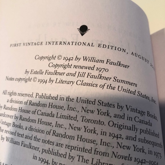 Go Down Moses by William Faulkner Paperback Book - Picture 6 of 6